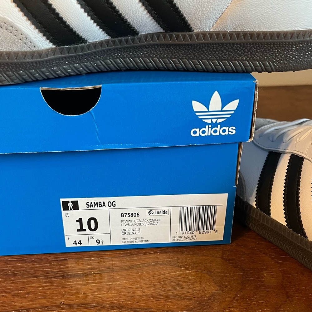 ADIDAS White Samba OG - Picture 9 of 11